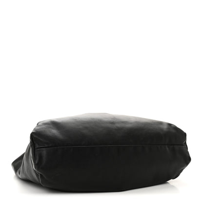Bottega Veneta Smooth Butter Calfskin Small The Shoulder Pouch Black 4 of 10