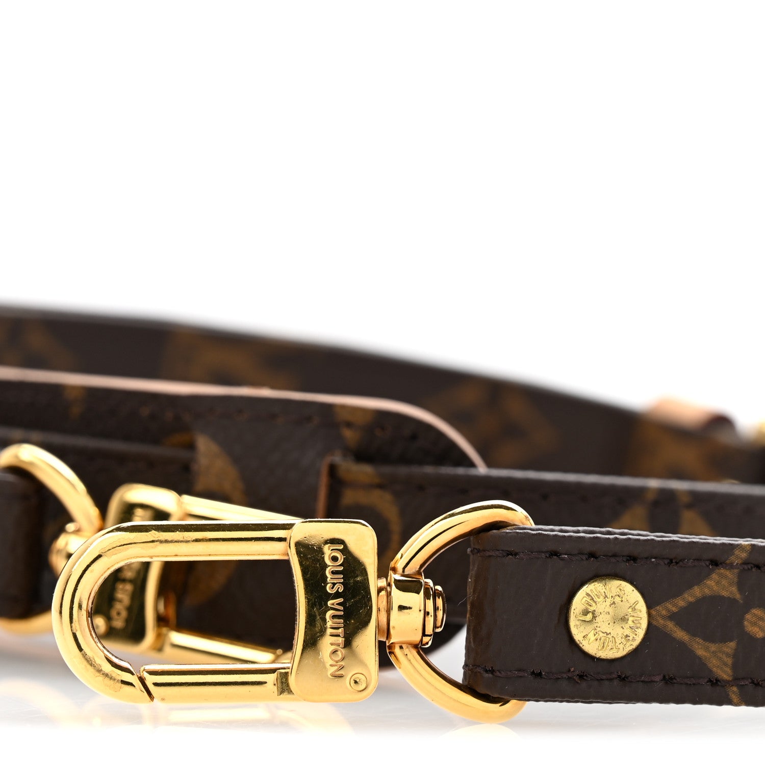 Louis Vuitton Monogram 16mm Adjustable Shoulder Strap 4 of 5