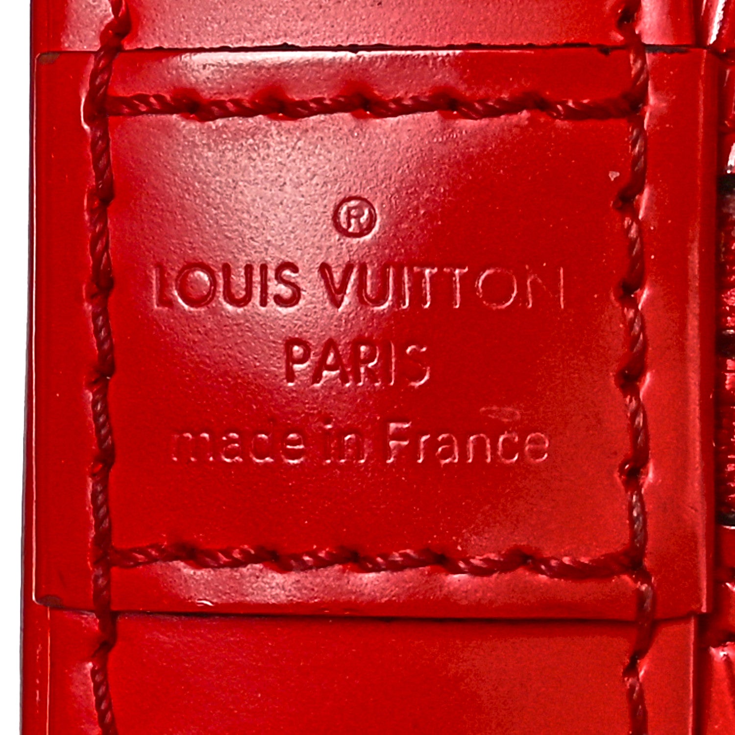 Louis Vuitton Epi Alma BB Coquelicot 6 of 10