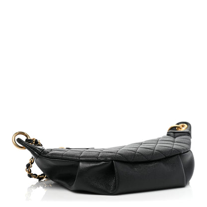 Chanel Caviar Quilted Filigree Waist Bag Black 4 of 8