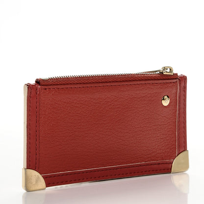 Louis Vuitton Suhali Key Pouch Geranium 3 of 6