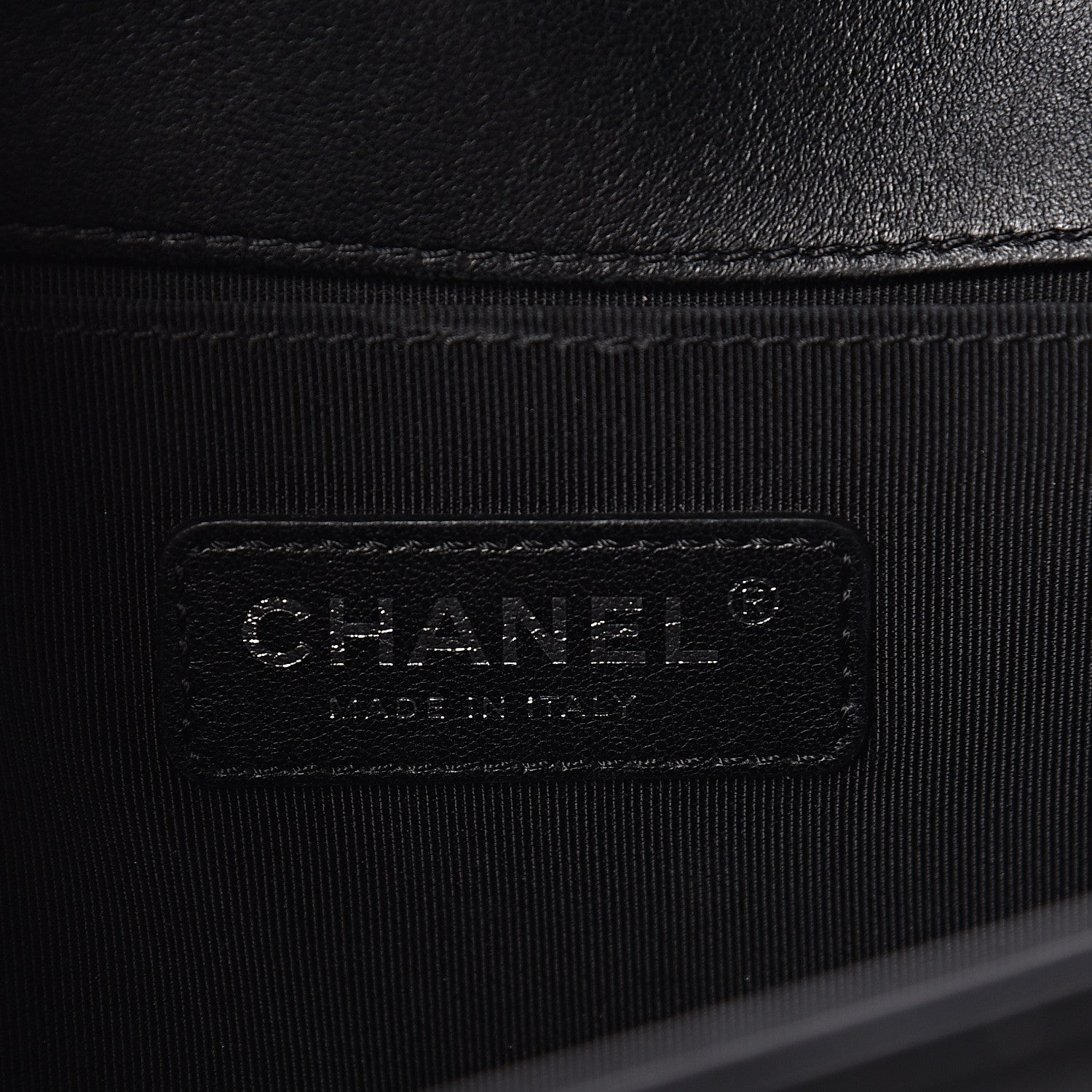 Chanel Lambskin Quilted Medium Boy Flap Black 6 of 16