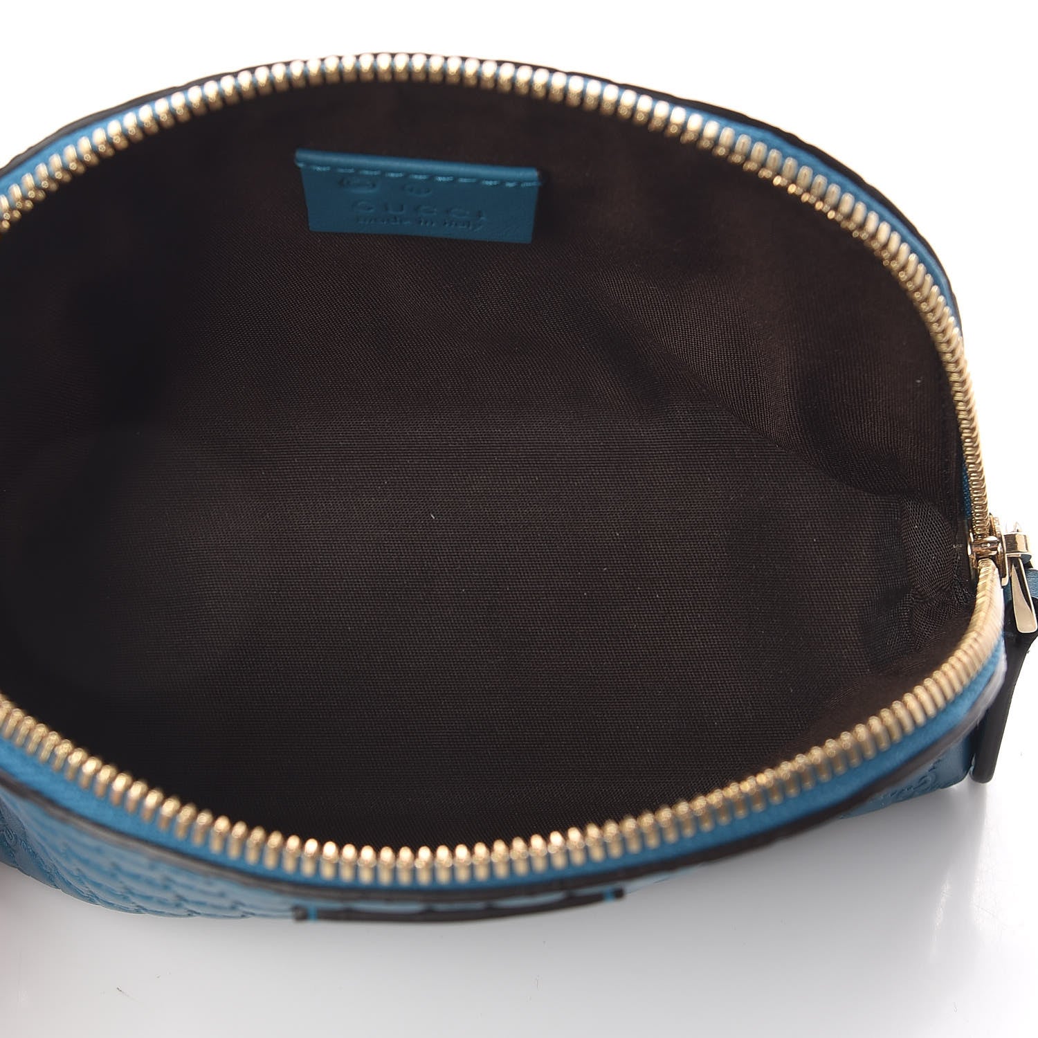 Gucci Microguccissima GG Cosmetic Case Deep Cobalt 5 of 8
