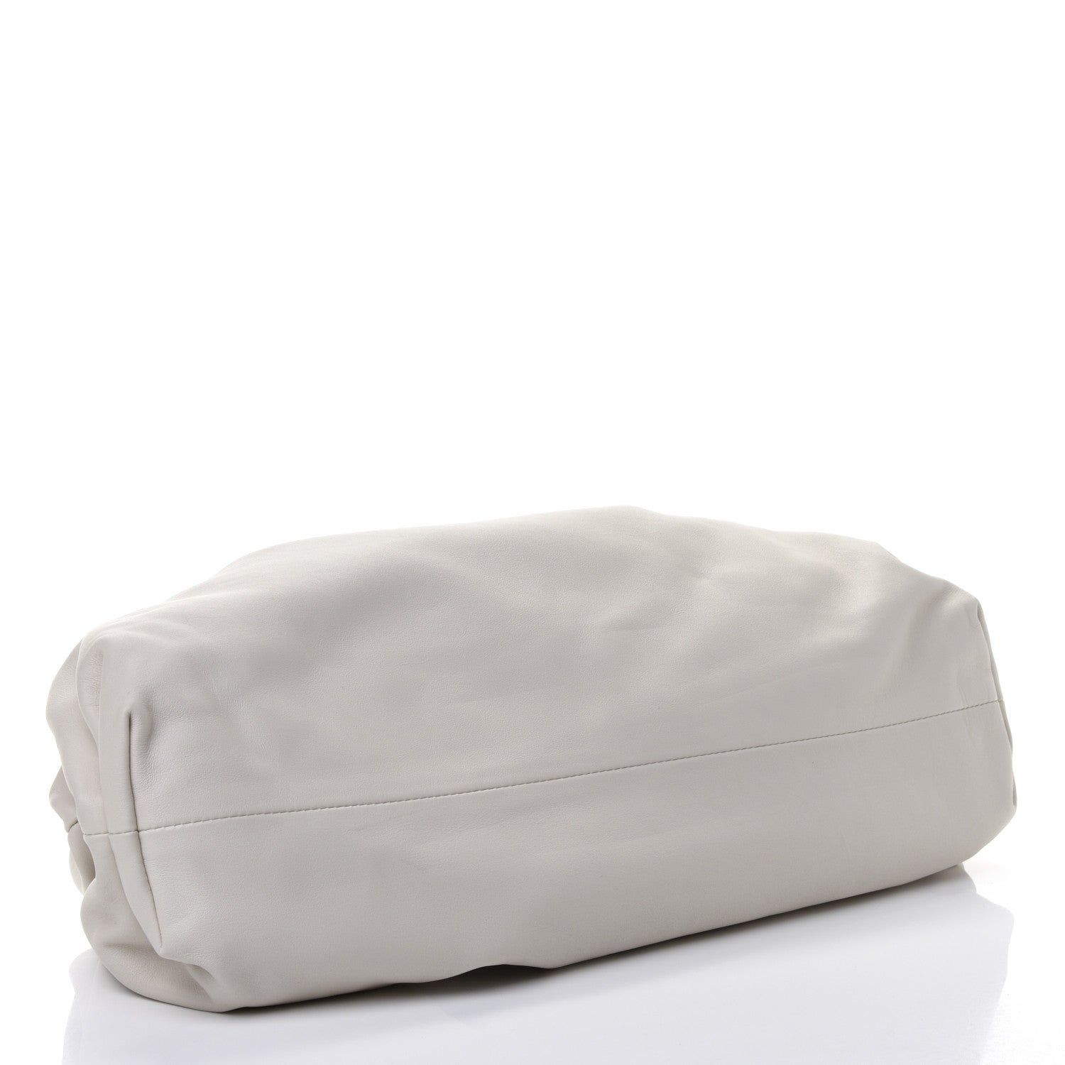 Bottega Veneta Smooth Butter Calf The Pouch Oversized Clutch Mist 3 of 4