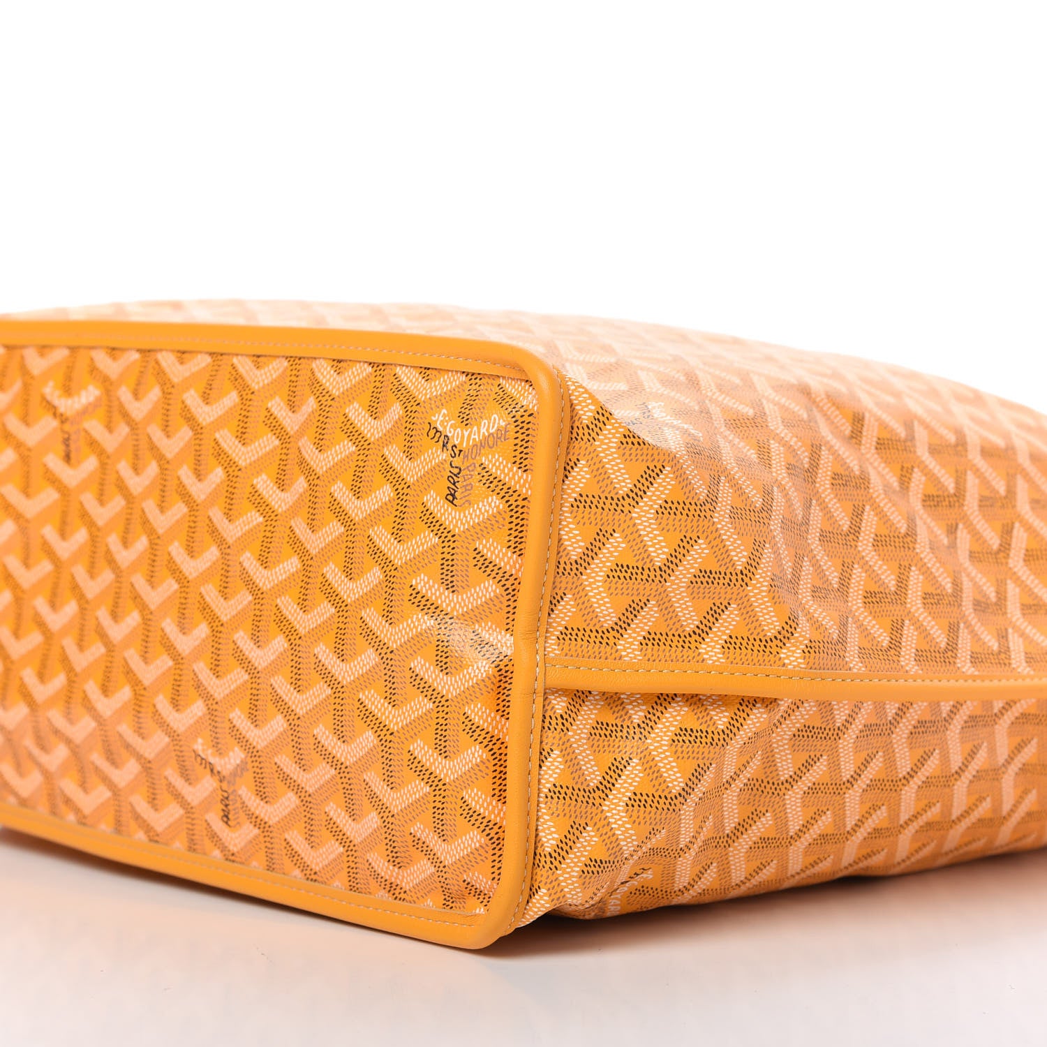 Goyard Goyardine Reversible Anjou PM Yellow 8 of 12