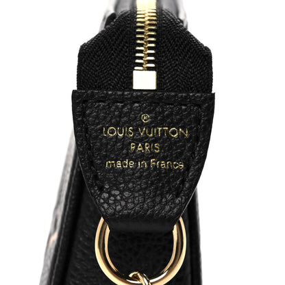 Louis Vuitton Empreinte Monogram Giant Mini Pochette Accessories Black 6 of 12