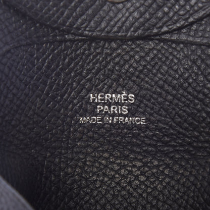 Hermes Epsom Bastia Coin Purse Black 5 of 7