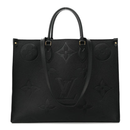 Louis Vuitton Empreinte Monogram Giant Onthego GM Black 1 of 12