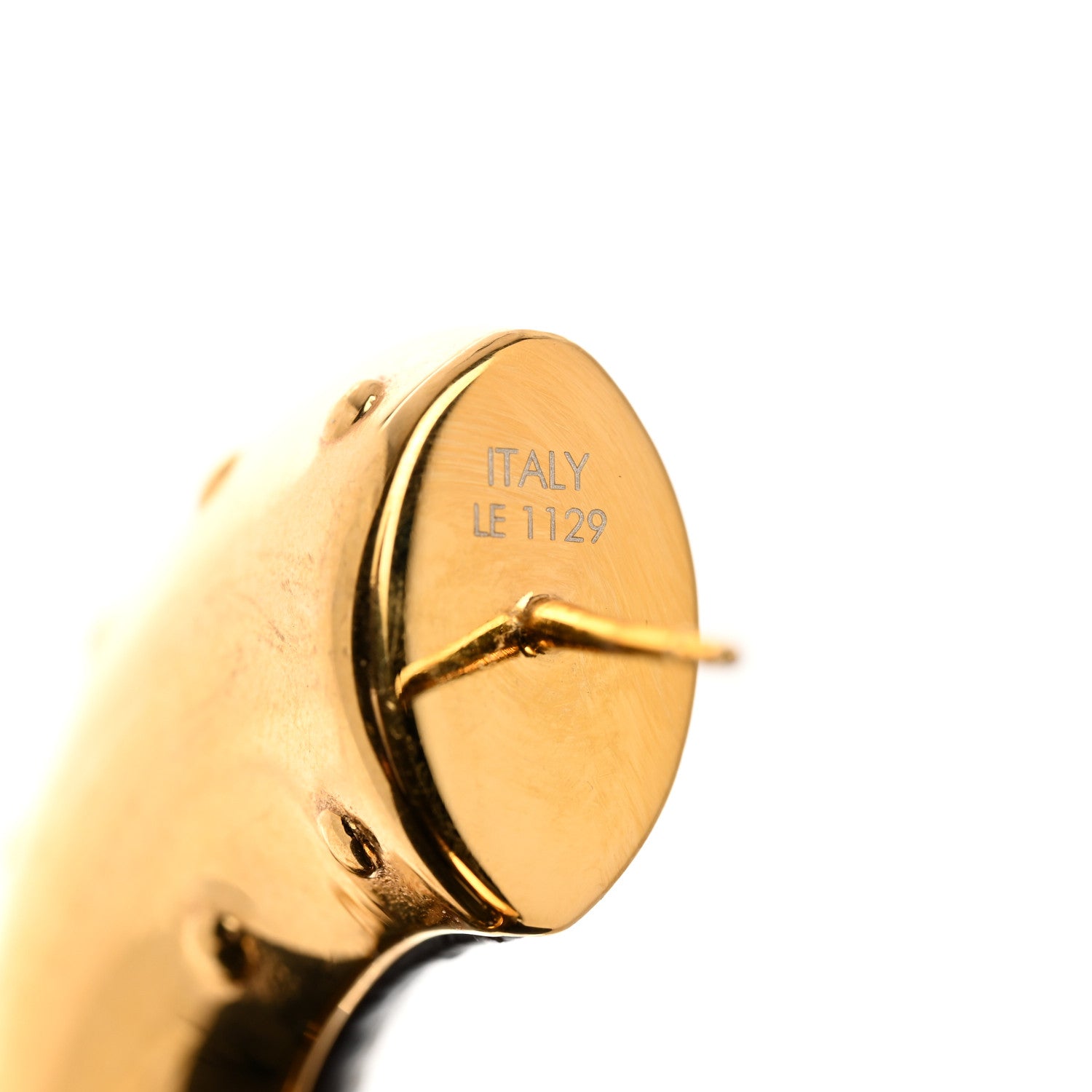Louis Vuitton Monogram Wild Mini Hoop Earrings 3 of 4
