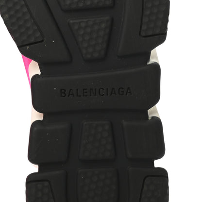 Balenciaga Nylon Knit Womens BB Speed Sneakers 37 Rose Fluo 6 of 8