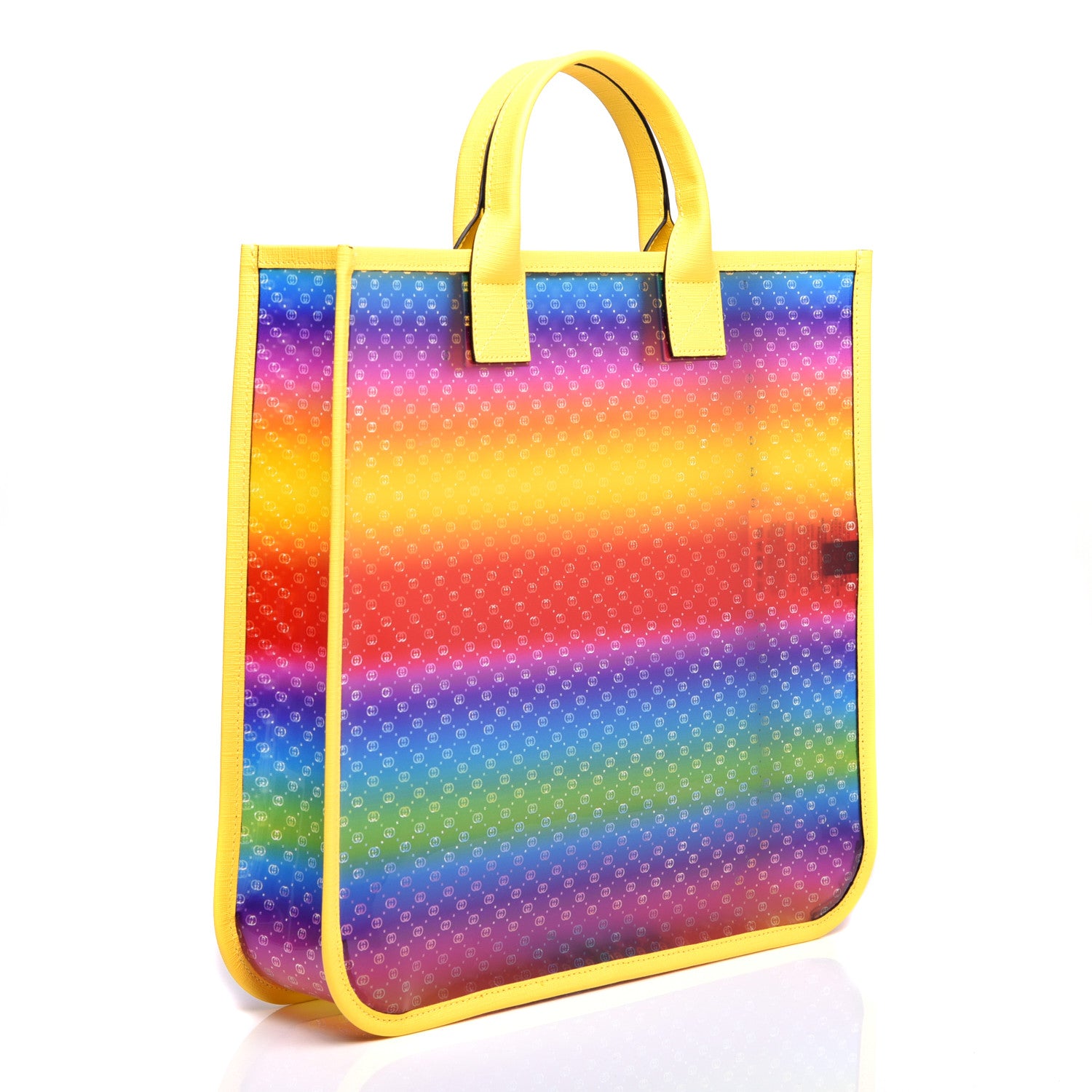 Gucci Textured Vinyl Kids GG Tote Multicolor 3 of 9