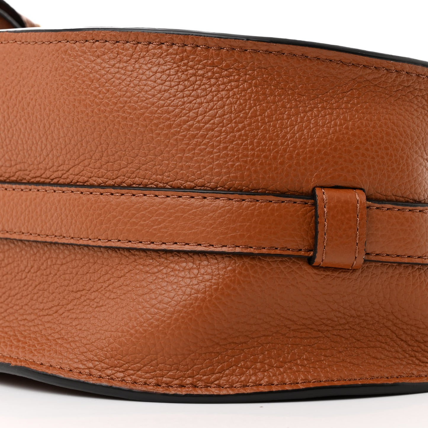 Calfskin Medium Marcie Round Crossbody Bag Tan
