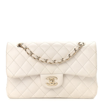 Chanel Caviar Quilted Small Double Flap White 1 of 16