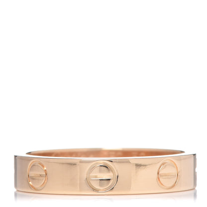 Cartier 18K Yellow Gold 3.5mm LOVE Wedding Band Ring 50 5.25 1 of 5