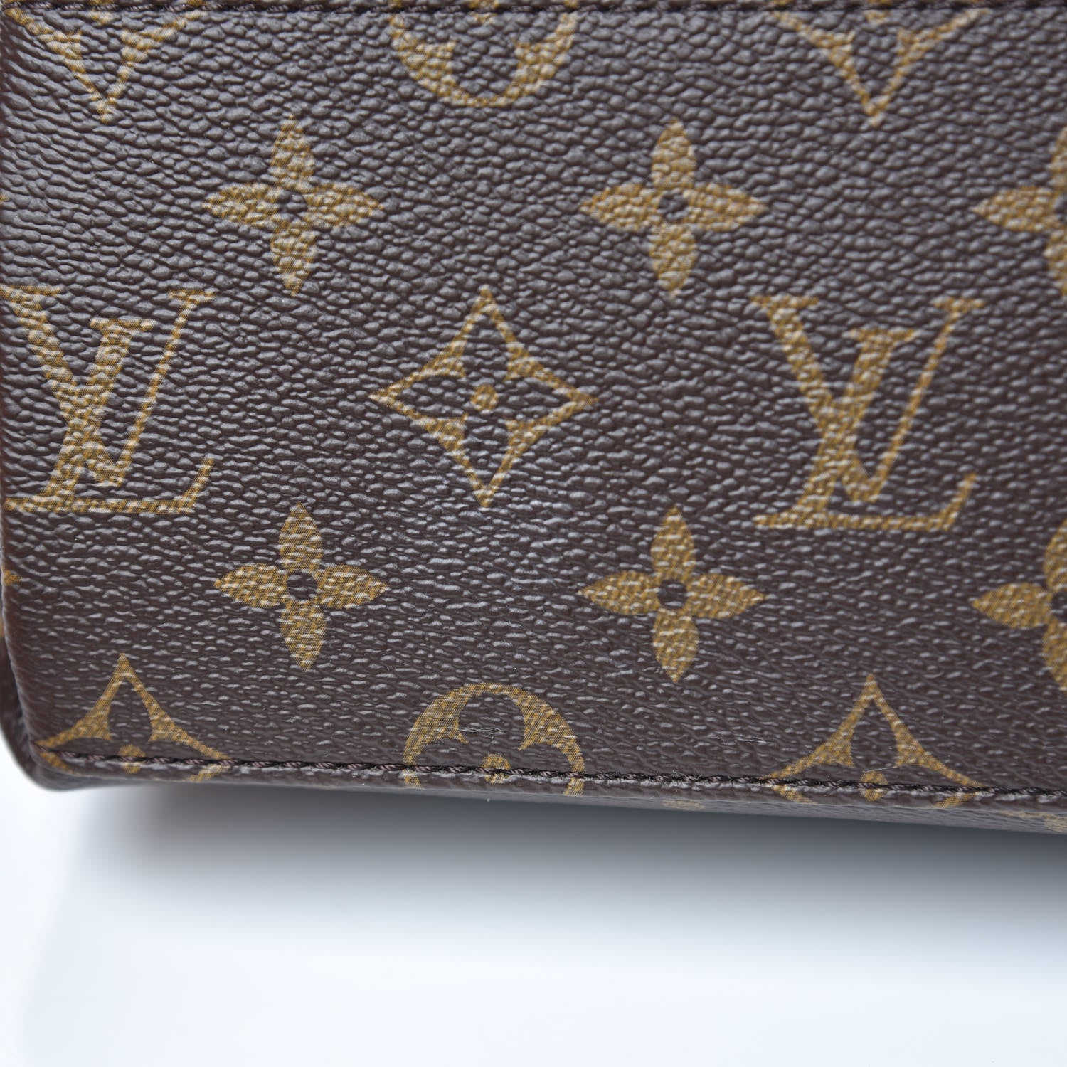 Louis Vuitton Monogram Tuileries Besace Caramel Rouge 9 of 13