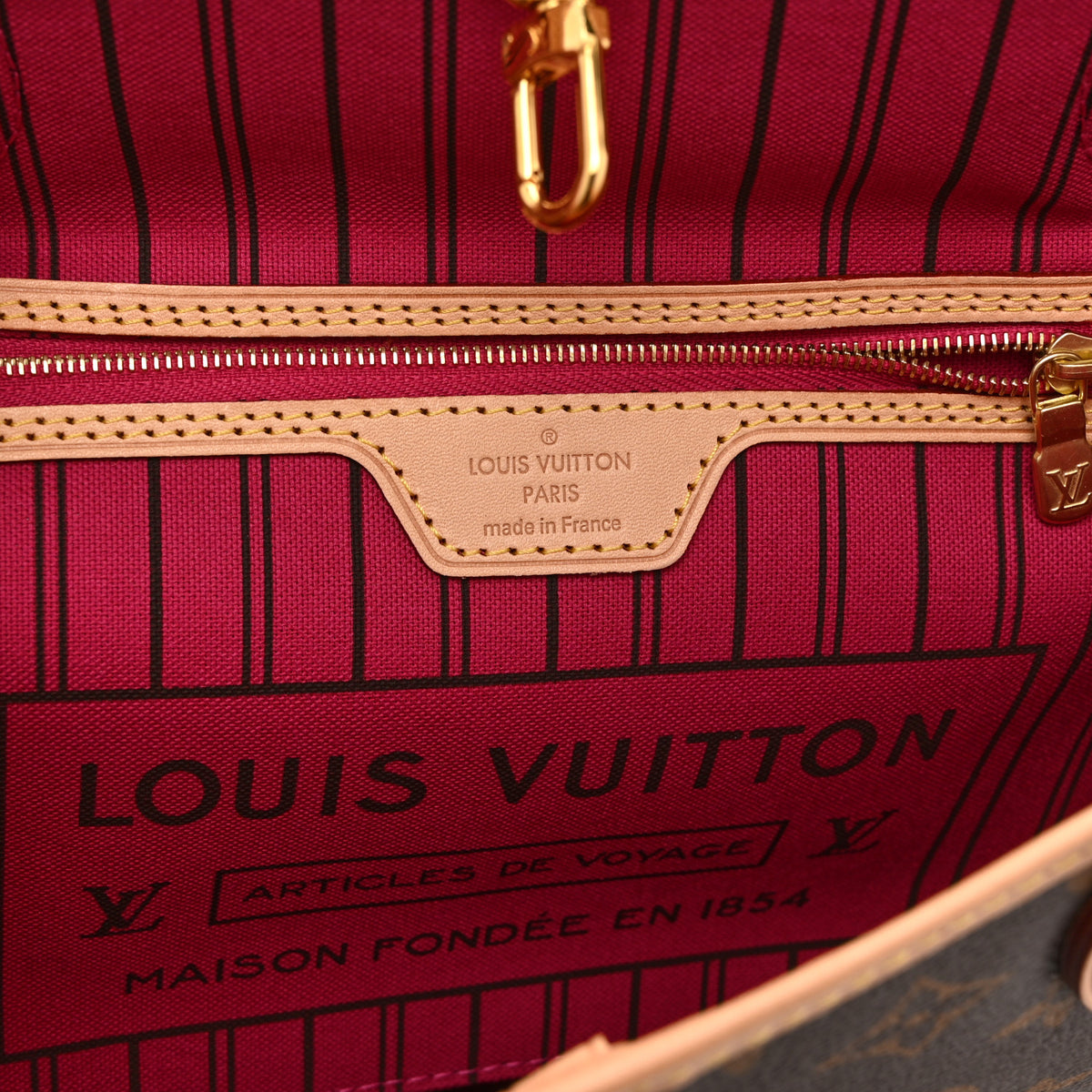 Louis Vuitton Monogram Neo Neverfull PM Fuchsia 7 of 10