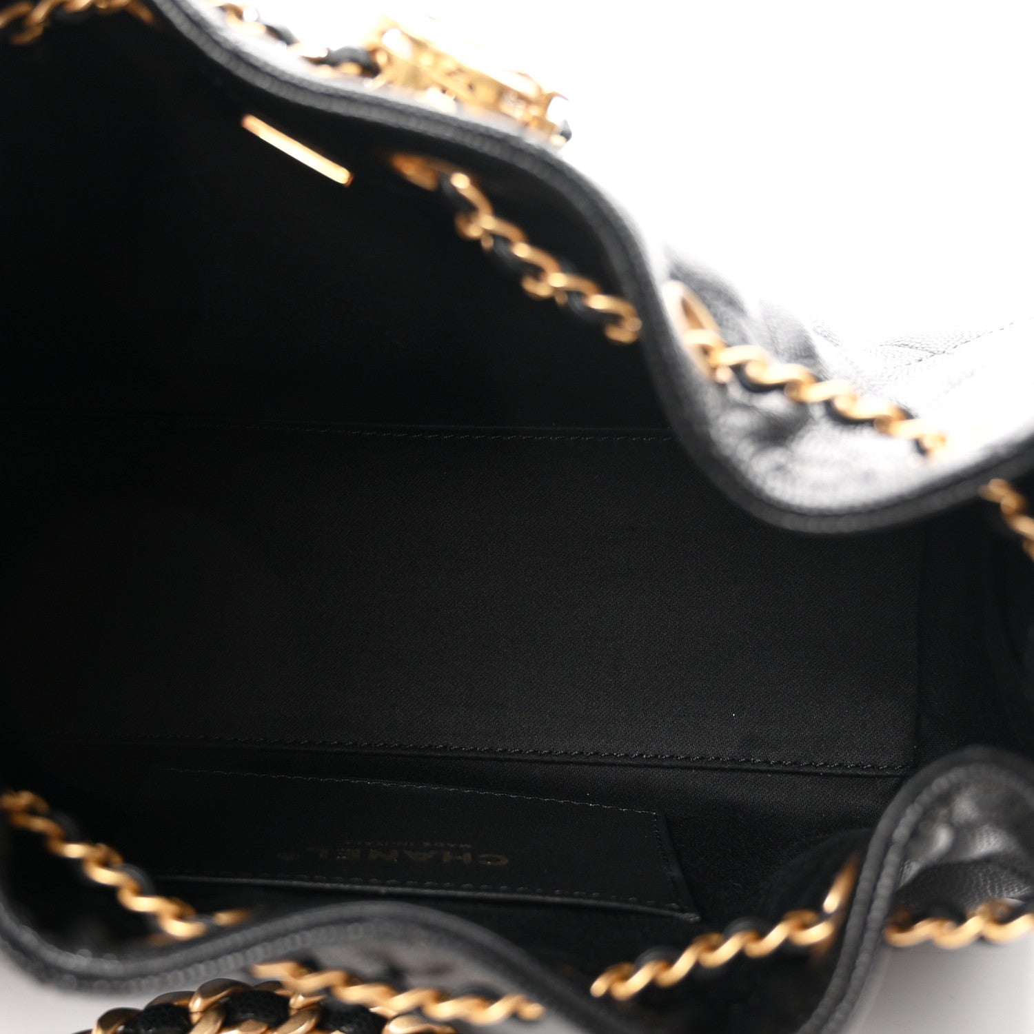 Chanel Caviar Quilted Mini Chanel 25 Handbag Black 5 of 11