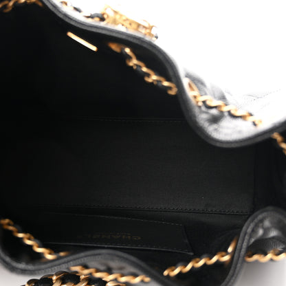 Chanel Caviar Quilted Mini Chanel 25 Handbag Black 5 of 11