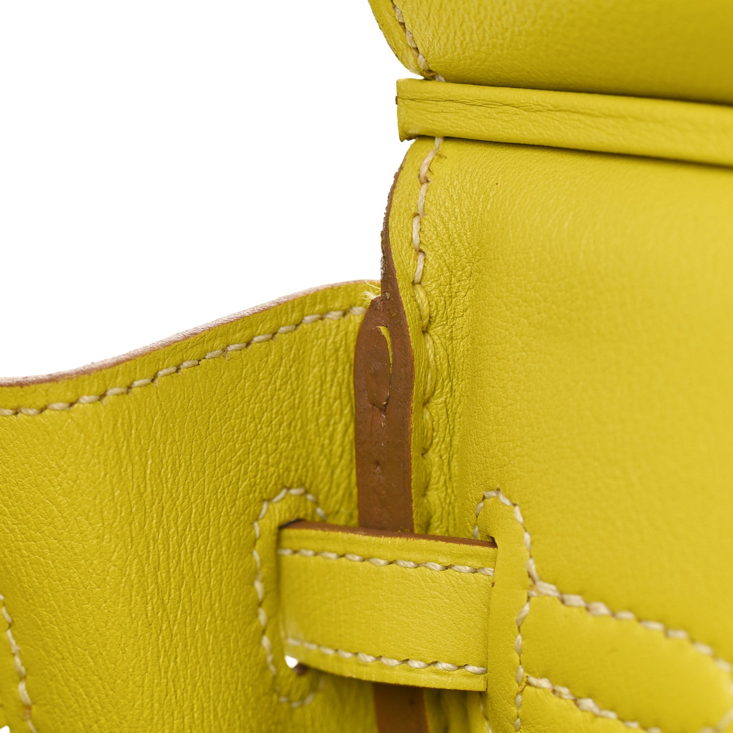 Hermes Swift Birkin 25 Lime 39 of 40