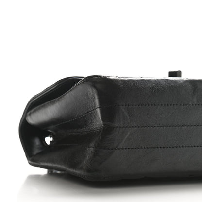 Chanel Aged Calfskin Chevron Quilted 2.55 Reissue Mini Flap So Black 8 of 10