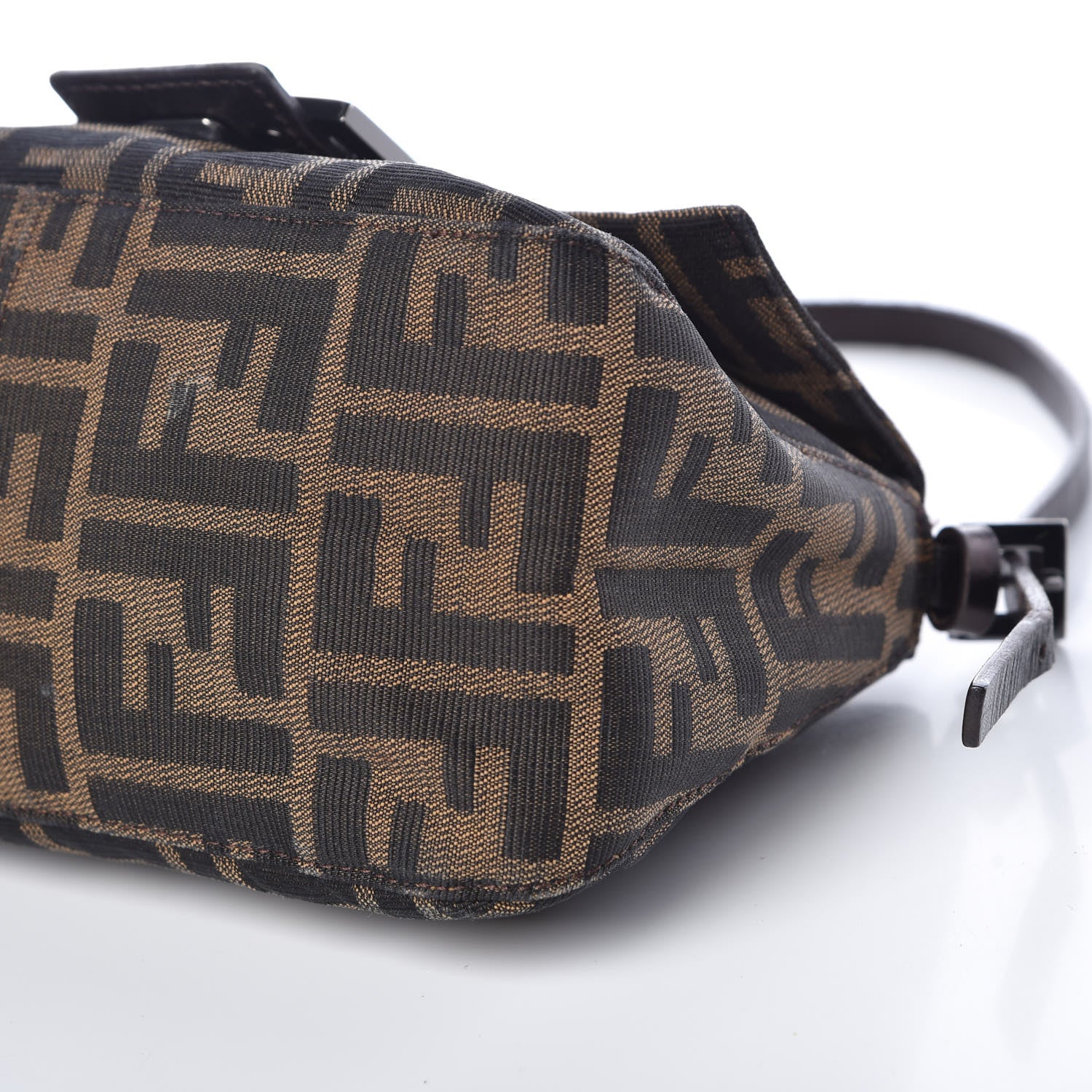 Fendi Zucca Mini Mama Baguette Tobacco 11 of 14