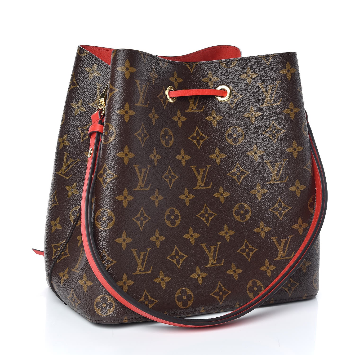 Louis Vuitton Monogram Neonoe MM Coquelicot 3 of 8