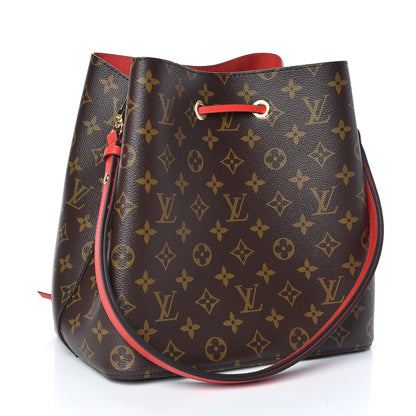 Louis Vuitton Monogram Neonoe MM Coquelicot 3 of 8