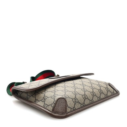 Gucci GG Supreme Monogram Neo Vintage Web Belt Bag Brown 4 of 11