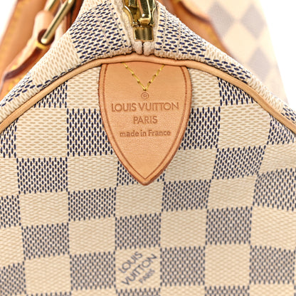 Louis Vuitton Damier Azur Speedy 25 6 of 10
