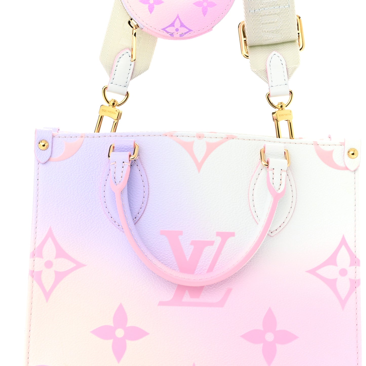 Monogram Giant Spring In The City Onthego PM Sunrise Pastel
