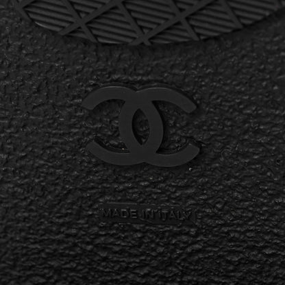 Chanel Tweed Lace Up Short Boots 38 Green Brown Black 7 of 7