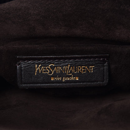 Saint Laurent Calfskin Large Downtown Tote Olive 6 of 11