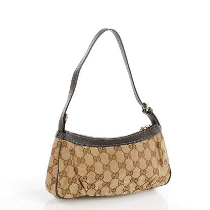 Gucci Monogram Lovely Heart Cosmetic Case Dark Brown 3 of 7