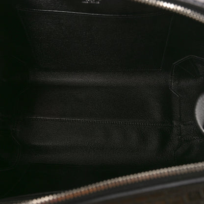 Hermes Matte Crocodile Maxibox 29 Black 5 of 8