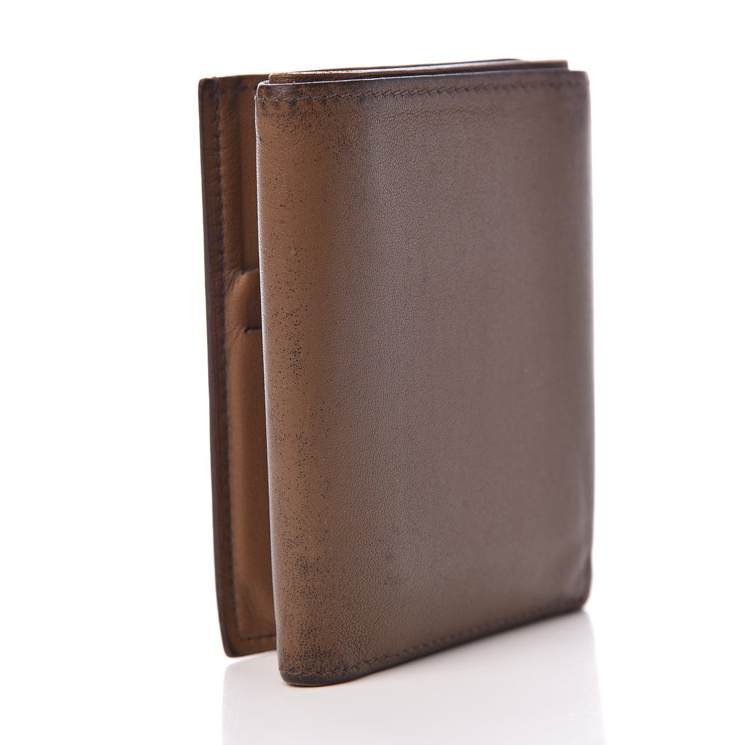 Hermes Swift Citizen Twill Tri-Fold Wallet Alezan 3 of 15