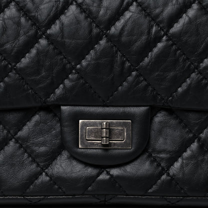 Chanel Aged Calfskin Quilted 2.55 Reissue 226 Flap Black 8 of 13