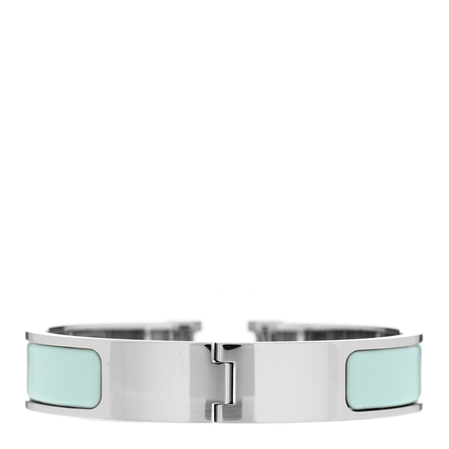 Enamel Narrow Clic Clac H Bracelet GM Lagon
