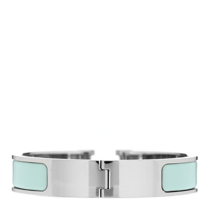 Hermes Enamel Narrow Clic Clac H Bracelet GM Lagon 3 of 4