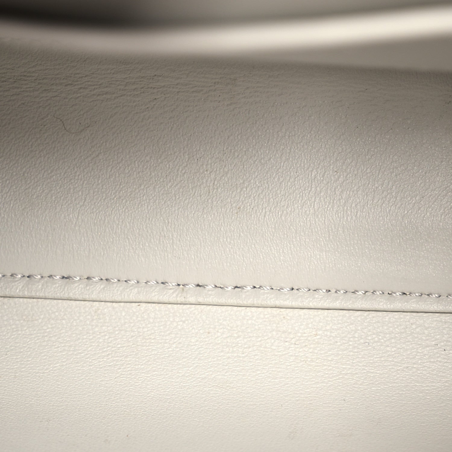 Fendi X VERSACE Vitello Seta Nappa Fendace FF Baroque Mini Peekaboo Iconic Satchel White Ice Gold 6 of 13