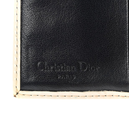 Christian Dior Monogram Compact Wallet White 6 of 7