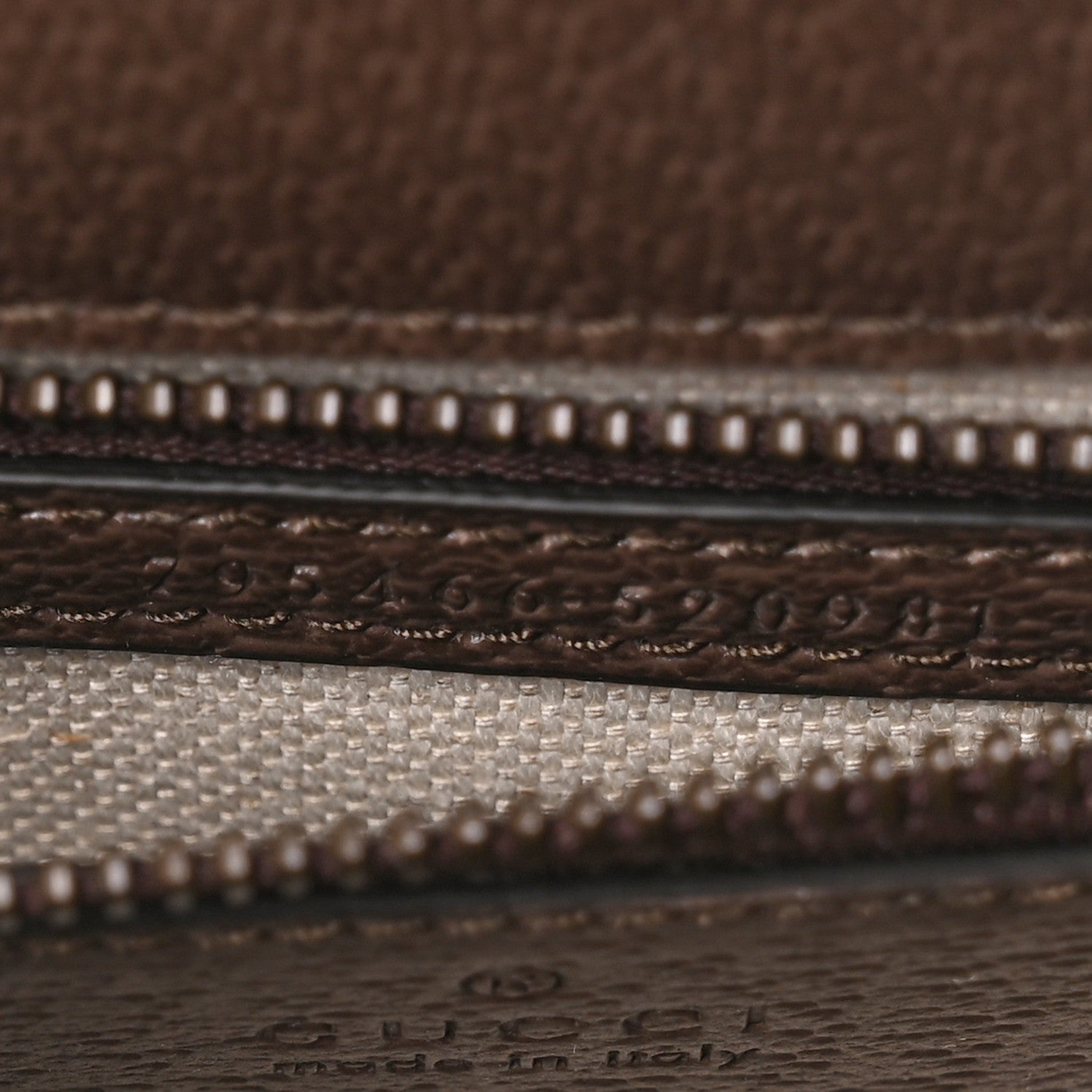 Gucci GG Supreme Monogram Web Mini Ophidia Flap Shoulder Bag Brown 7 of 11