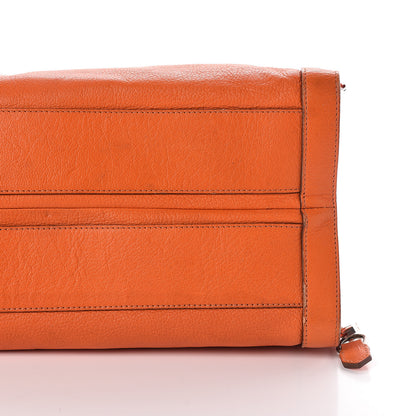 Givenchy Grained Goatskin Antigona Zippered Tote Orange 37 of 44
