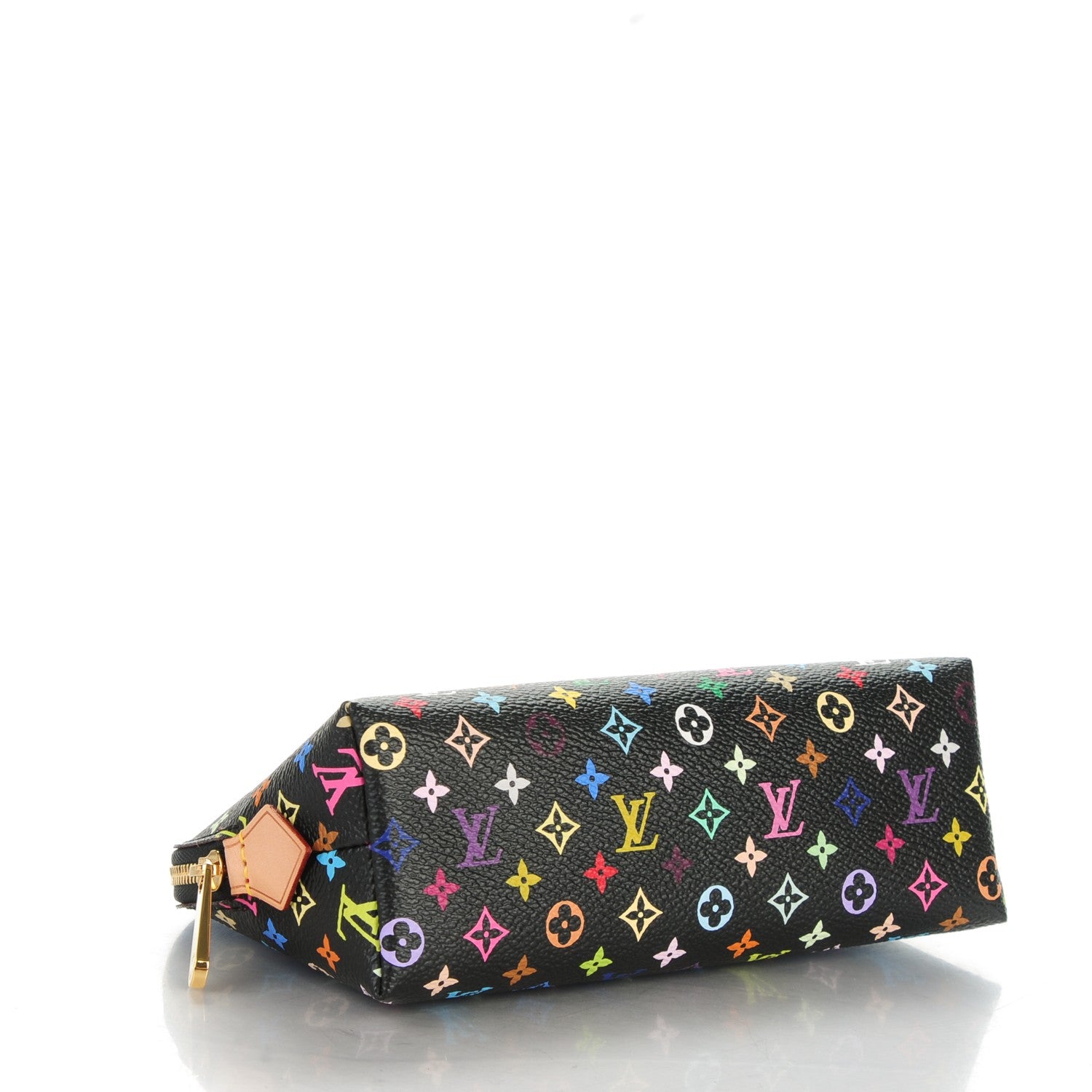 Louis Vuitton Monogram Multicolor Cosmetic Pouch Black Grenade 4 of 6