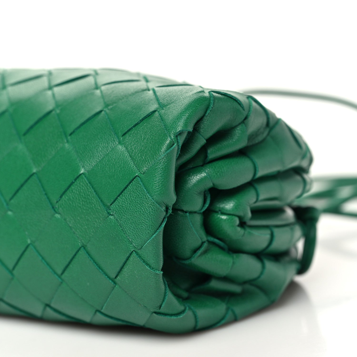 Bottega Veneta Nappa Intrecciato The Mini Pouch Racing Green 9 of 9
