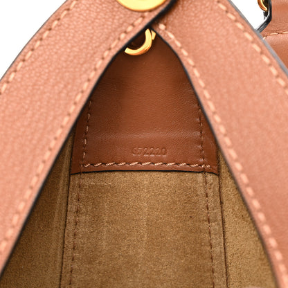 Loewe Satin Calfskin Jacquard Luna Bag Pecan 9 of 12