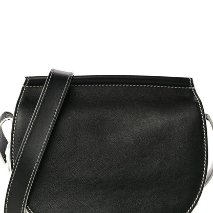 Givenchy Calfskin Mini Infinity Saddle Bag Black White 6 of 12