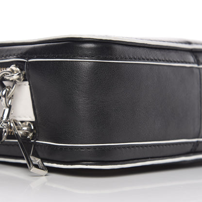 Marc Jacobs Calfskin The Box 20 Crossbody Black White 9 of 10
