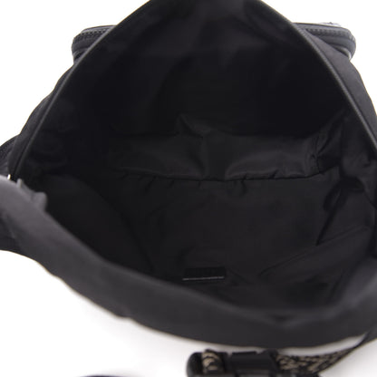 Gucci Nylon 80s Logo Patch Belt Bag Black 5 of 10