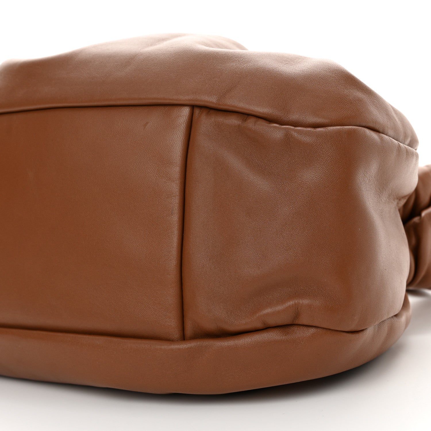 Miu Miu Nappa Shoulder Bag Cognac 9 of 10