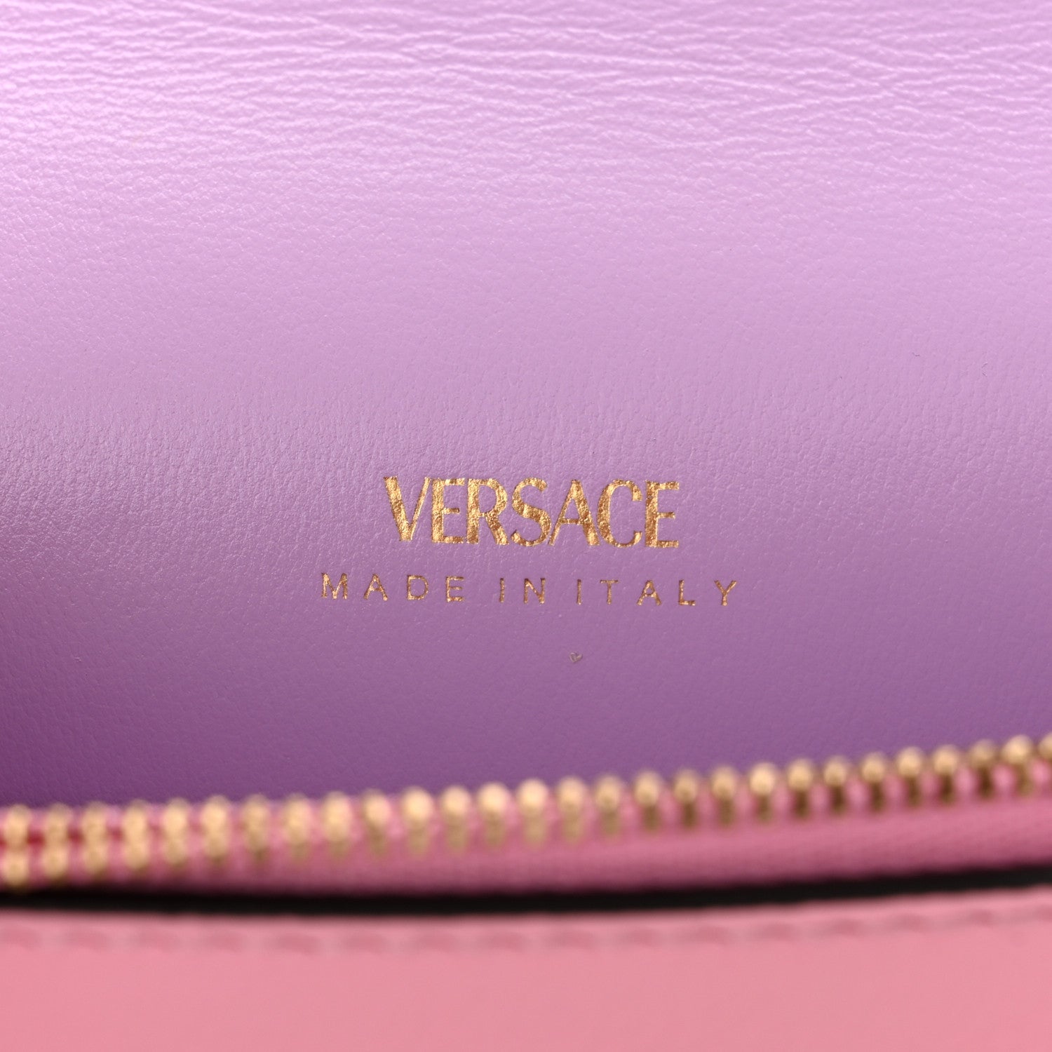 Versace Grained Calfskin La Medusa Crossbody Bag Pink 6 of 10